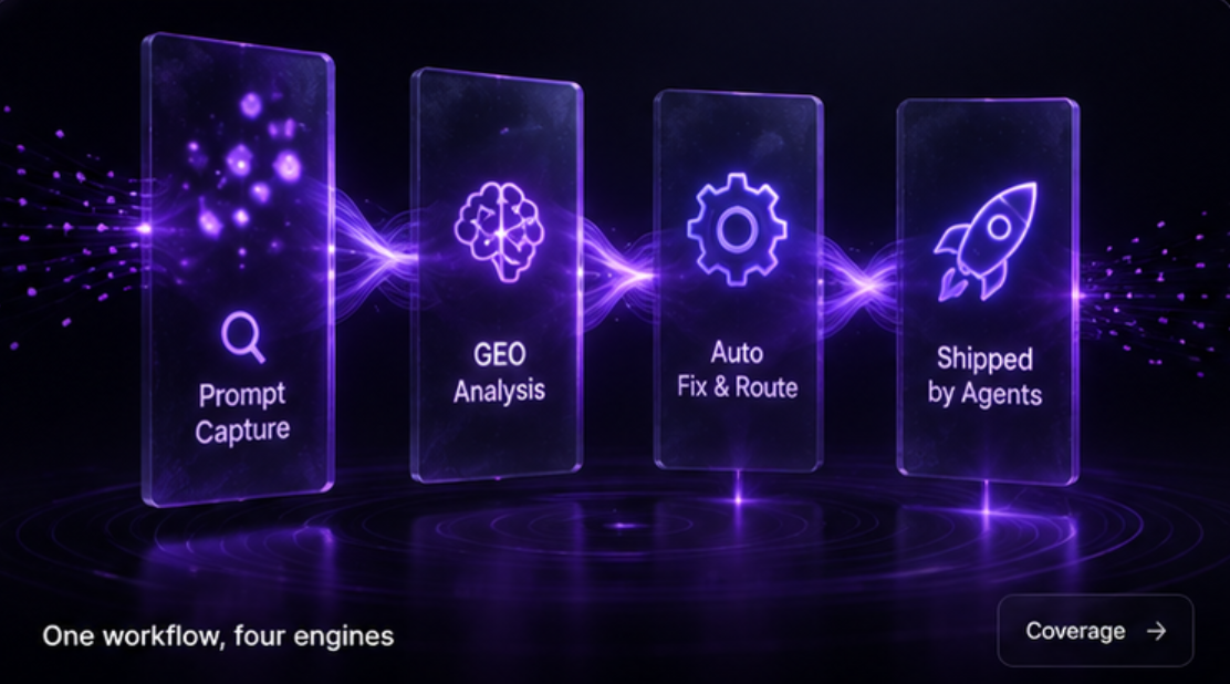 ChatGPT, Perplexity, Claude, and AI Overviews coverage