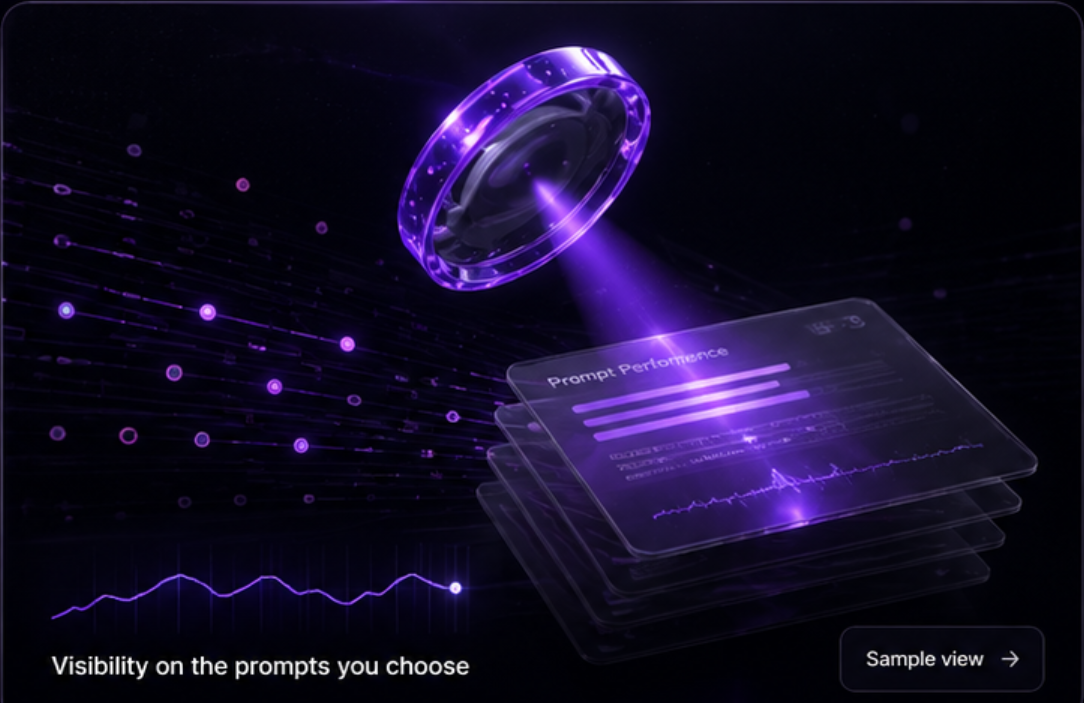 Prompt tracking across AI search engines
